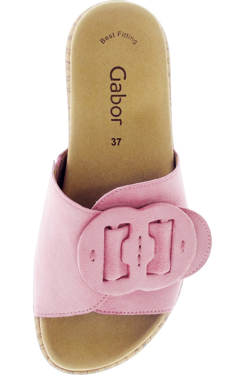 Gabor 63.760 Platform Slide Sandal, Alternate, color, Soft Pink