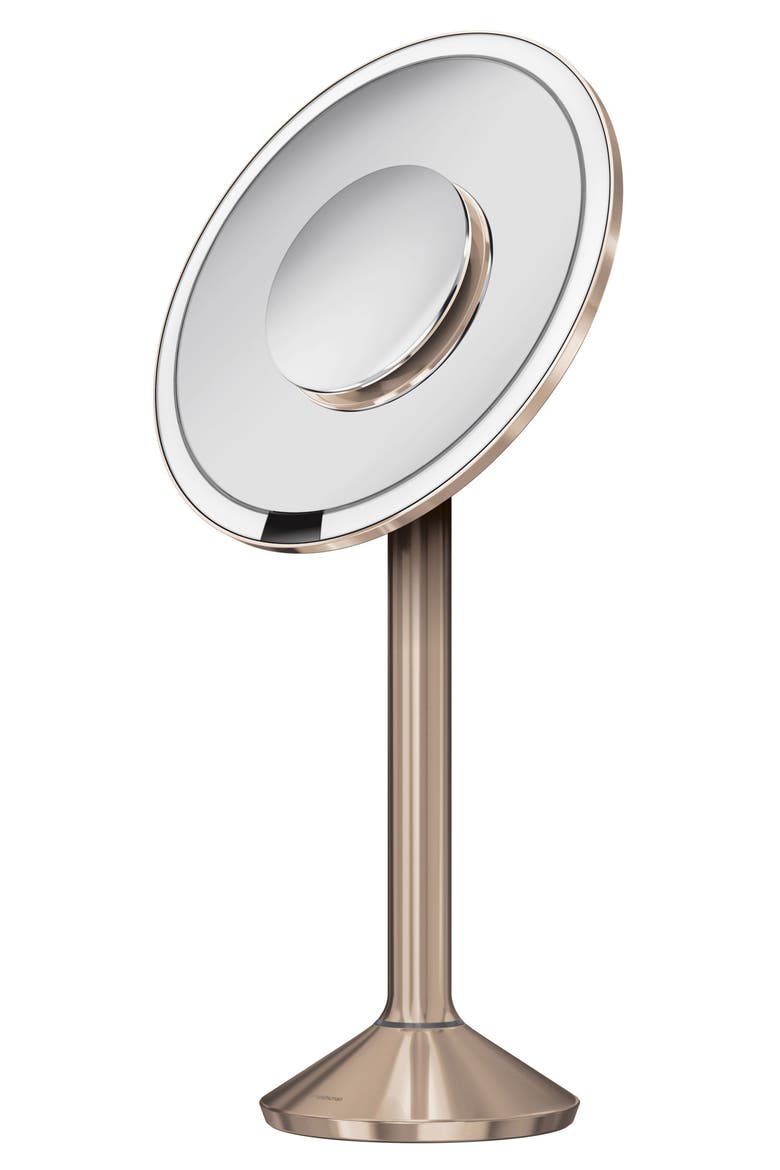 Round Sensor Mirror Pro, Alternate, color, ROSE GOLD