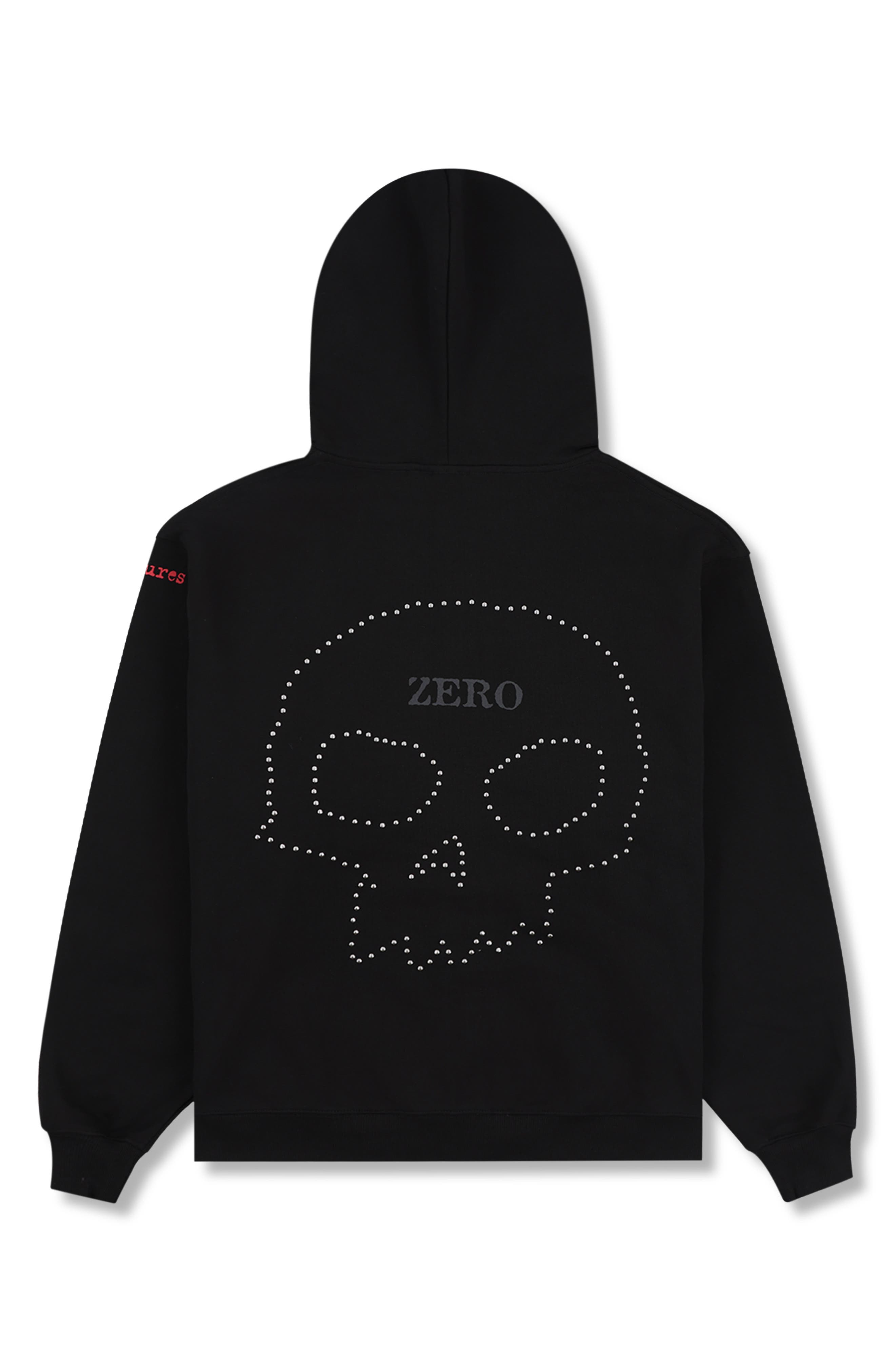 PLEASURES X Zero Skateboards Dane Studded Relaxed Fit Cotton