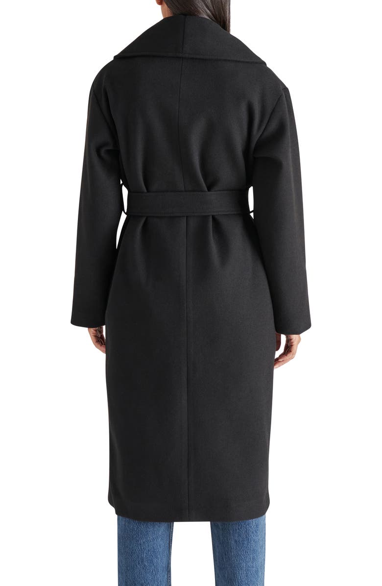 Steve Madden Tie Waist Coat, Alternate, color, 