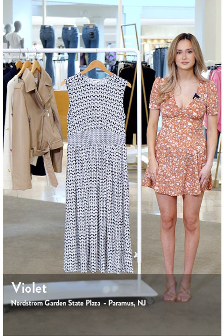 Waist Detail Sleeveless Dress video