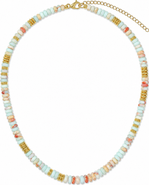 Erin McDermott Jewelry Fields of Gold Gemstone Beaded Necklace