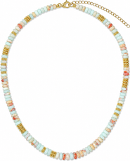 Erin McDermott Jewelry Fields of Gold Gemstone Beaded Necklace
