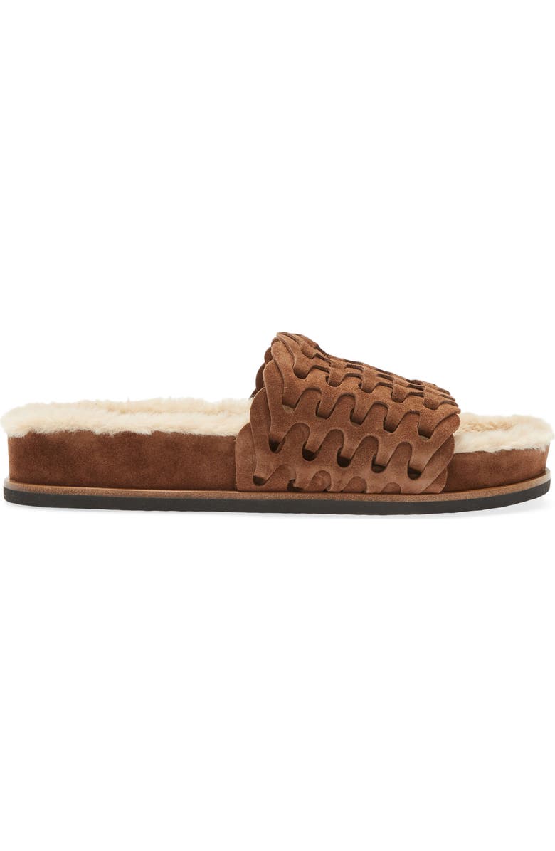 rag & bone Bailey Faux Shearling Lined Slipper, Alternate, color,