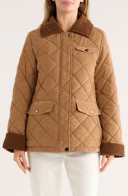 Lucky Brand Hunting Diamond Quilted Jacket