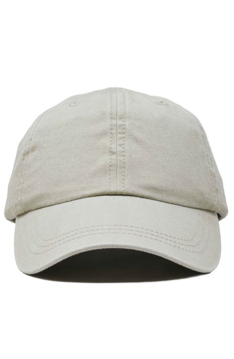 Washed Cotton Baseball Cap