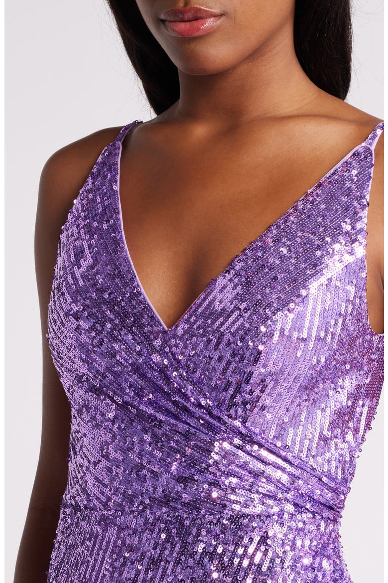Jordan Sequin Gown, Alternate, color, LAVENDER