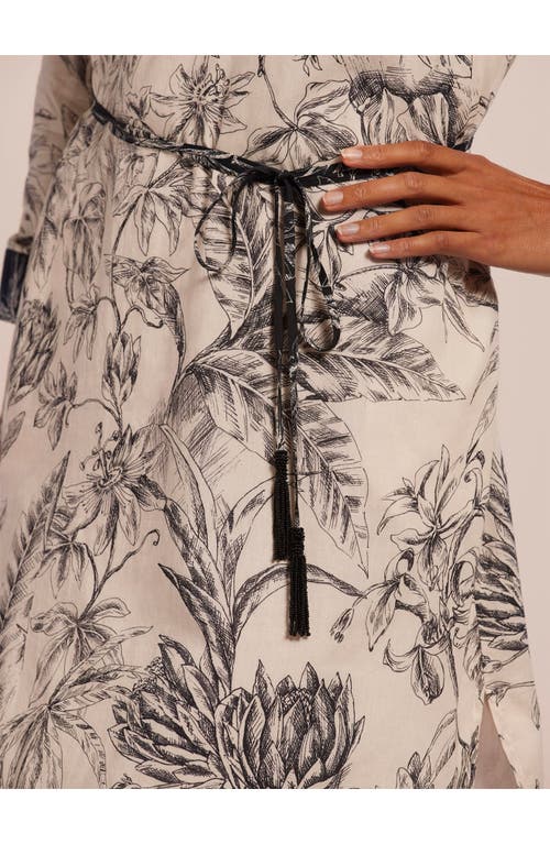 Tori Richard Gingerly Heather Dress In Gray