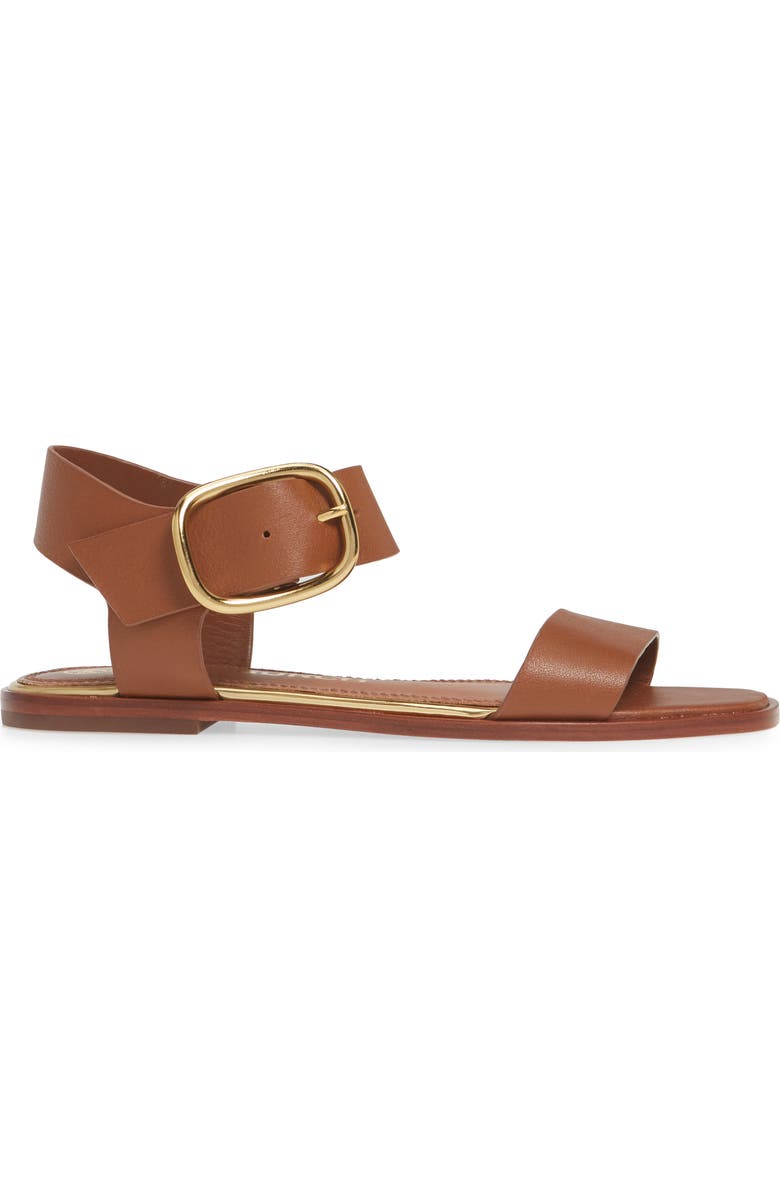 Tory Burch Selby Flat Sandal, Alternate, color,