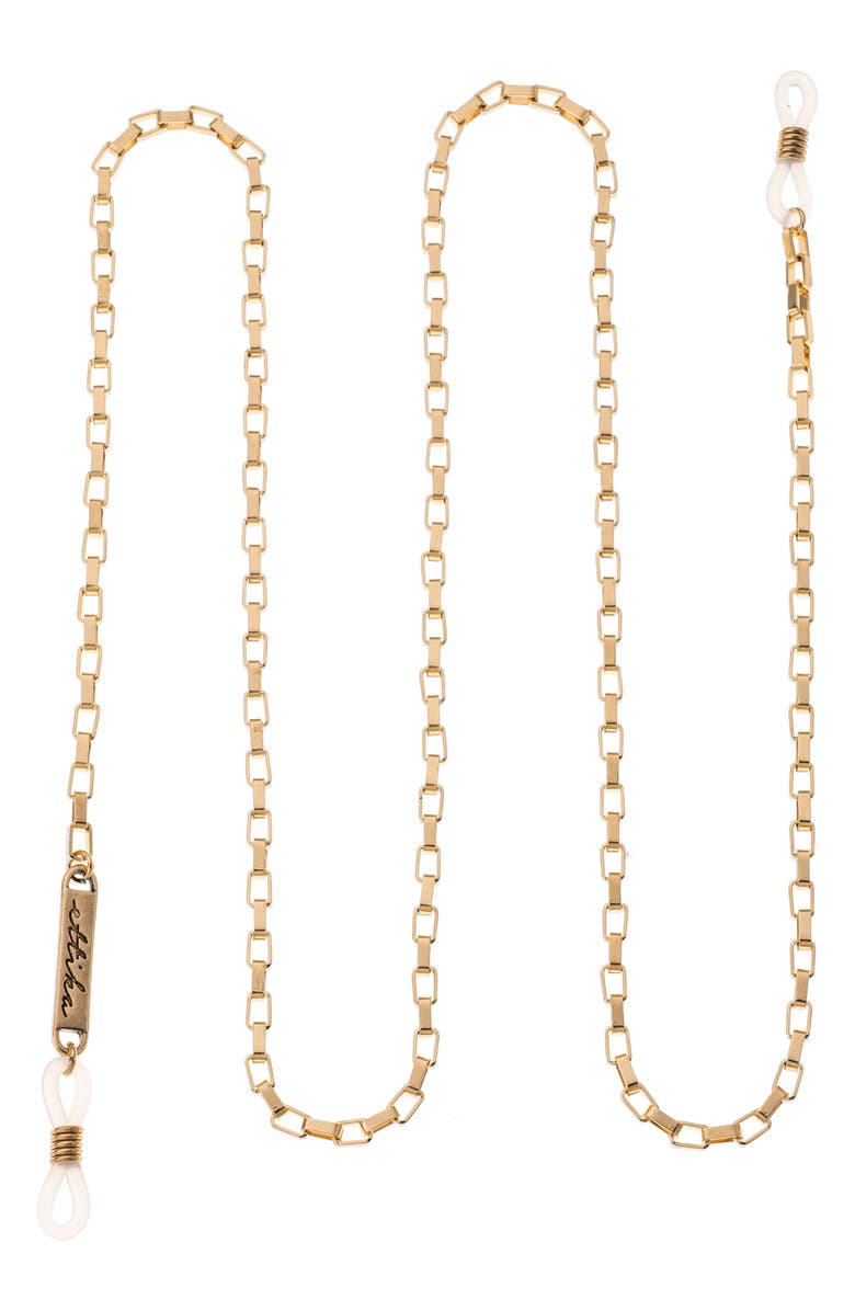Ettika Rays Eyeglass Chain, Main, color, 