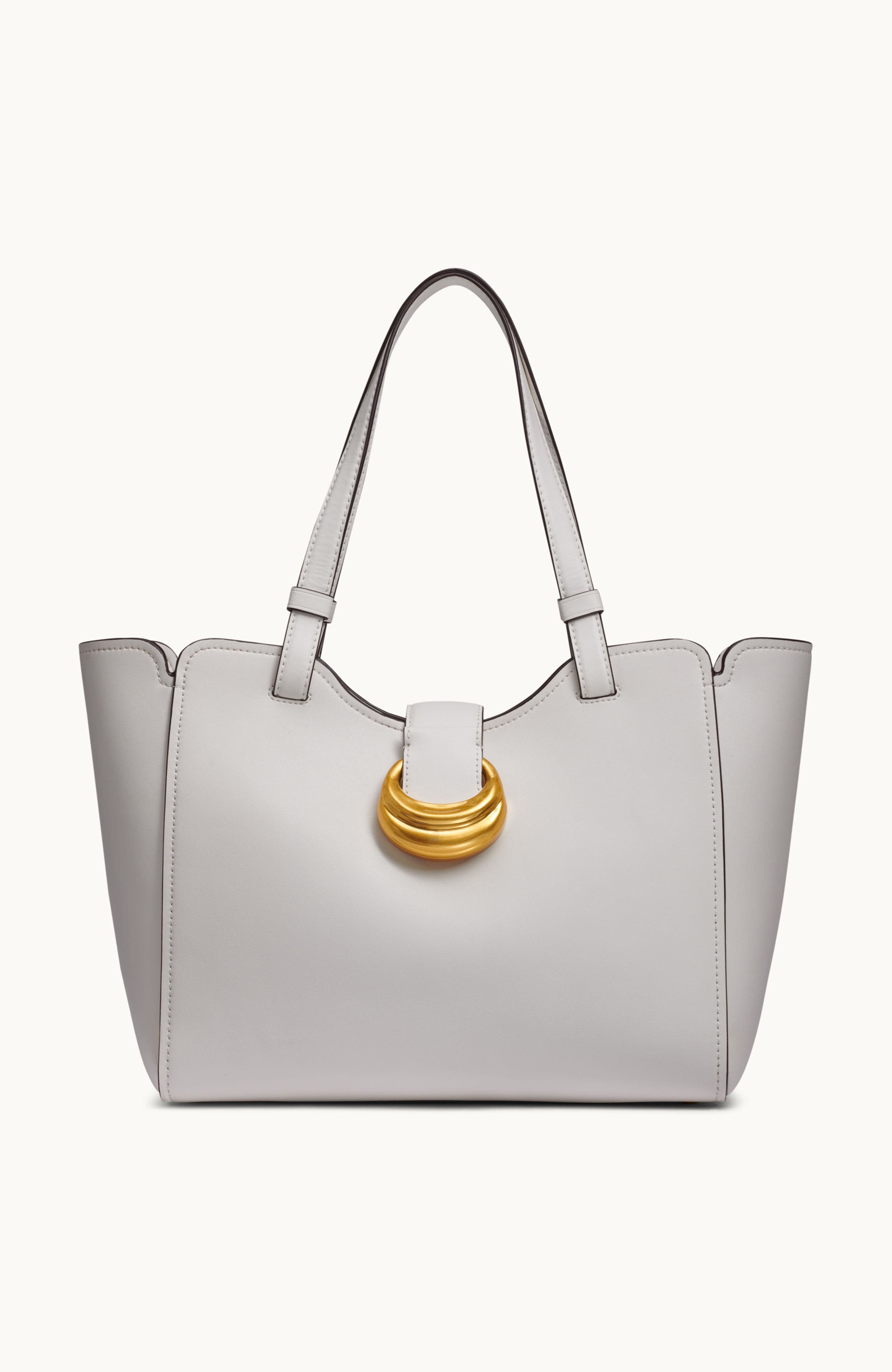 Donna Karan New York Valley Stream Tote, Main, color, Brillant White