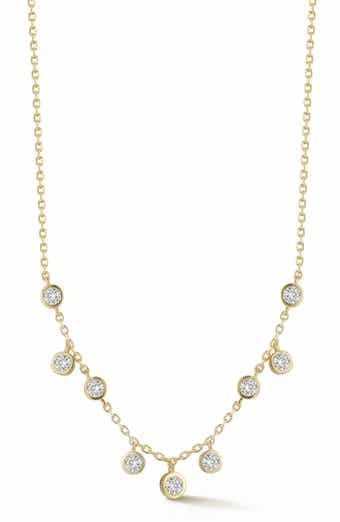 GLAZE JEWELRY Cubic Zirconia Charm Necklace