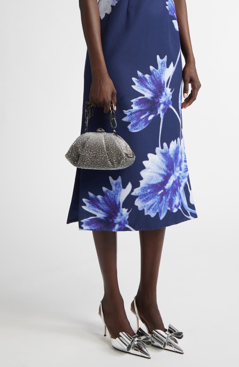 JUDITH LEIBER COUTURE Gemma Crystal Embellished Dégradé Clutch, Alternate, color,