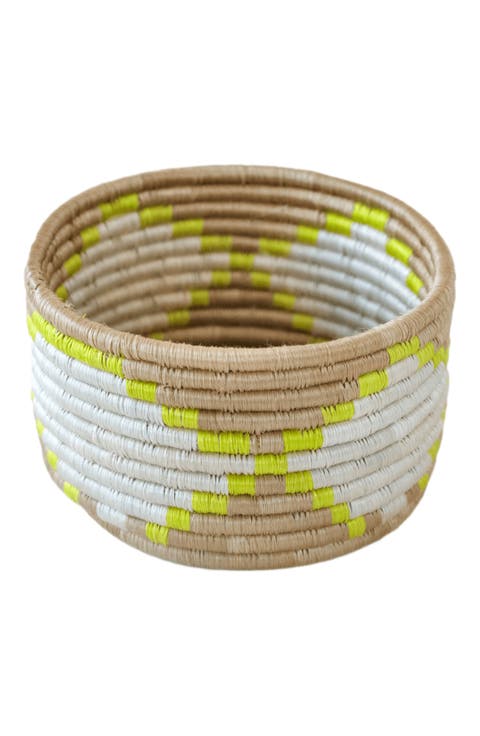 Woven Trinket Basket