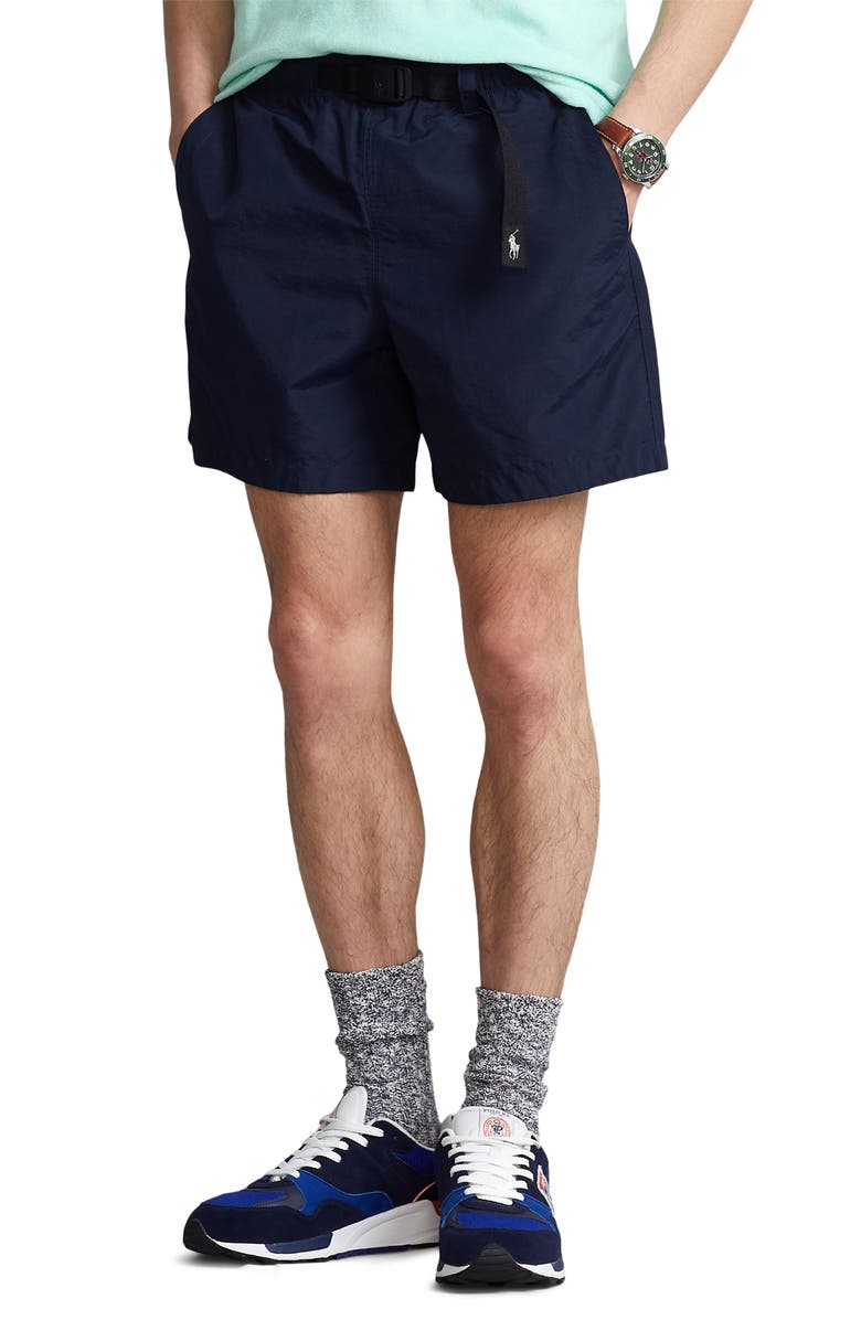 Polo Ralph Lauren Climbing Athletic Recycled Nylon Shorts, Main, color, 