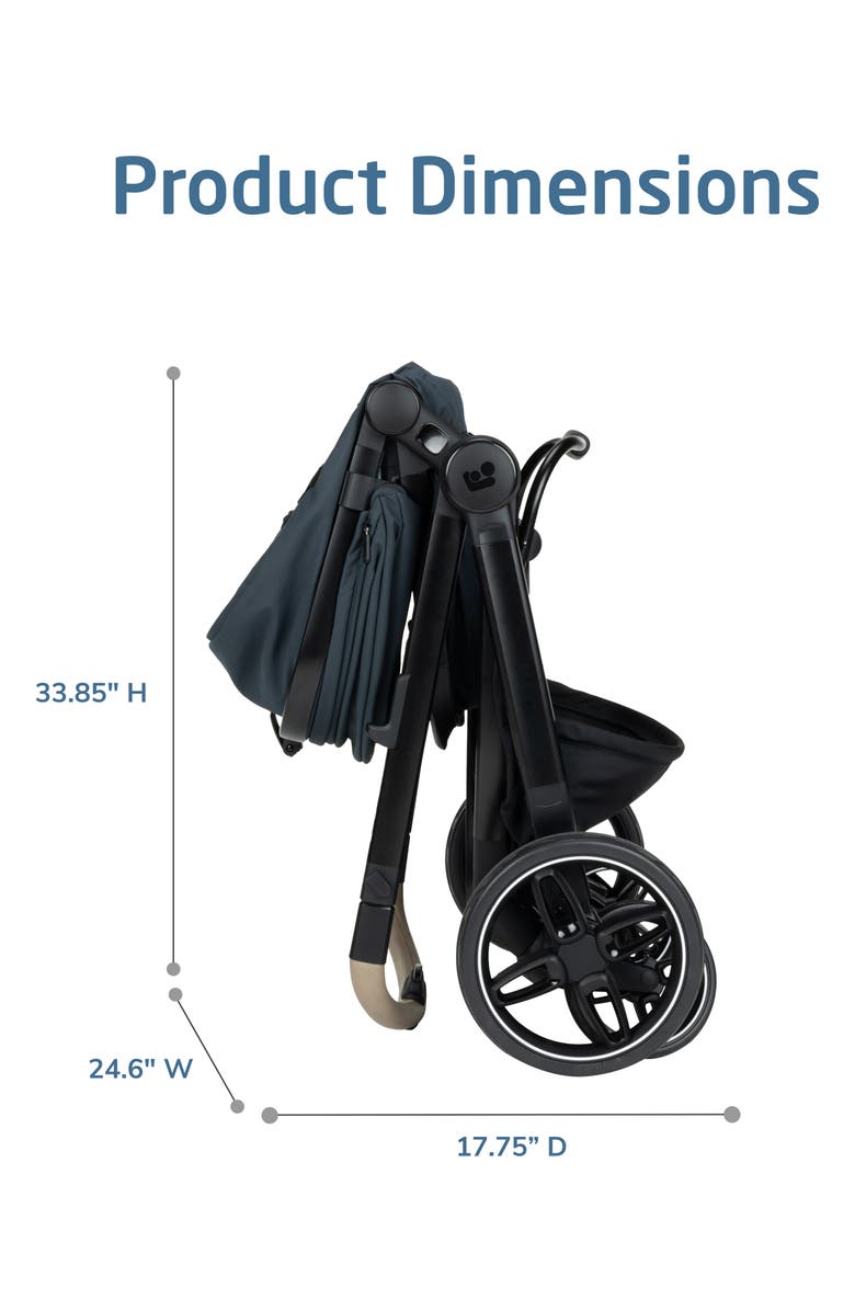 Maxi-Cosi<sup>®</sup> Zelia Pro 5-in-1 Travel System, Alternate, color, Seascape