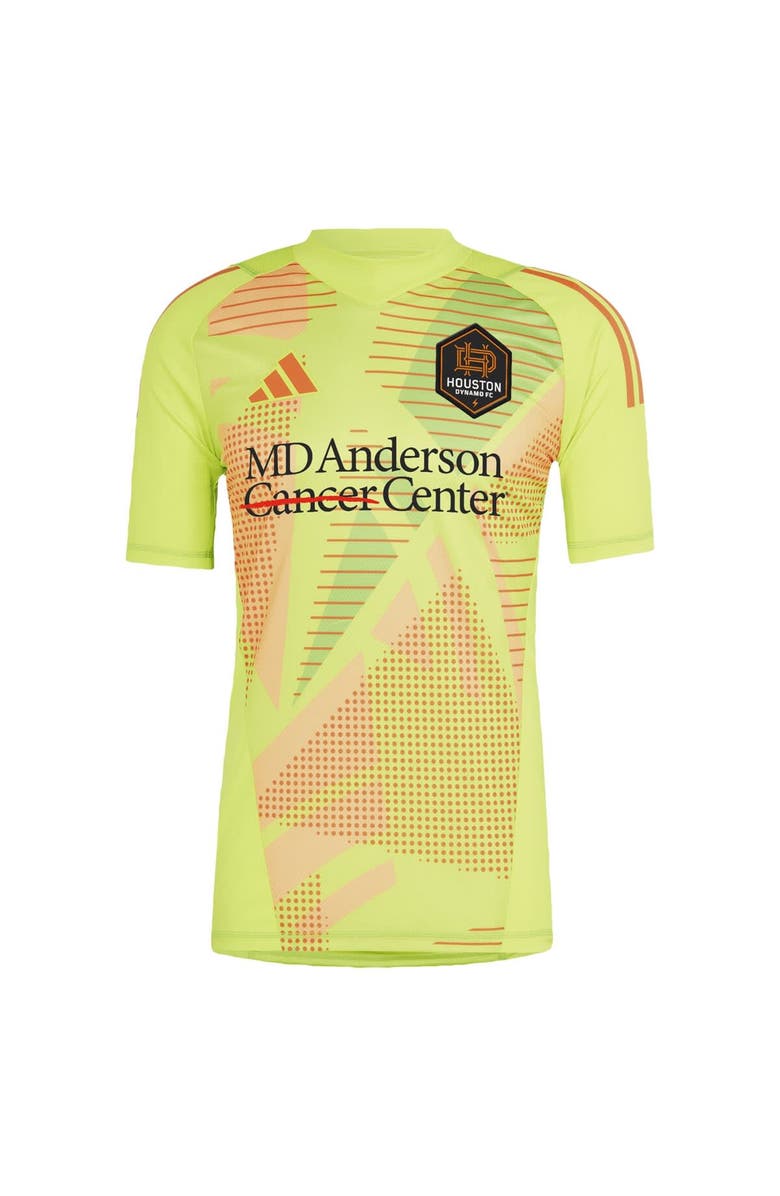 adidas Men's adidas Yellow Houston Dynamo FC 2024 Goalkeeper Jersey, Alternate, color, Yellow