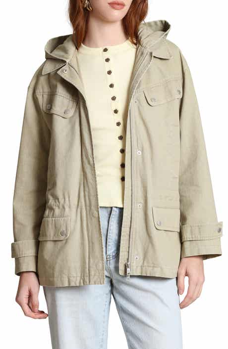 Hooded Cotton Field Jacket