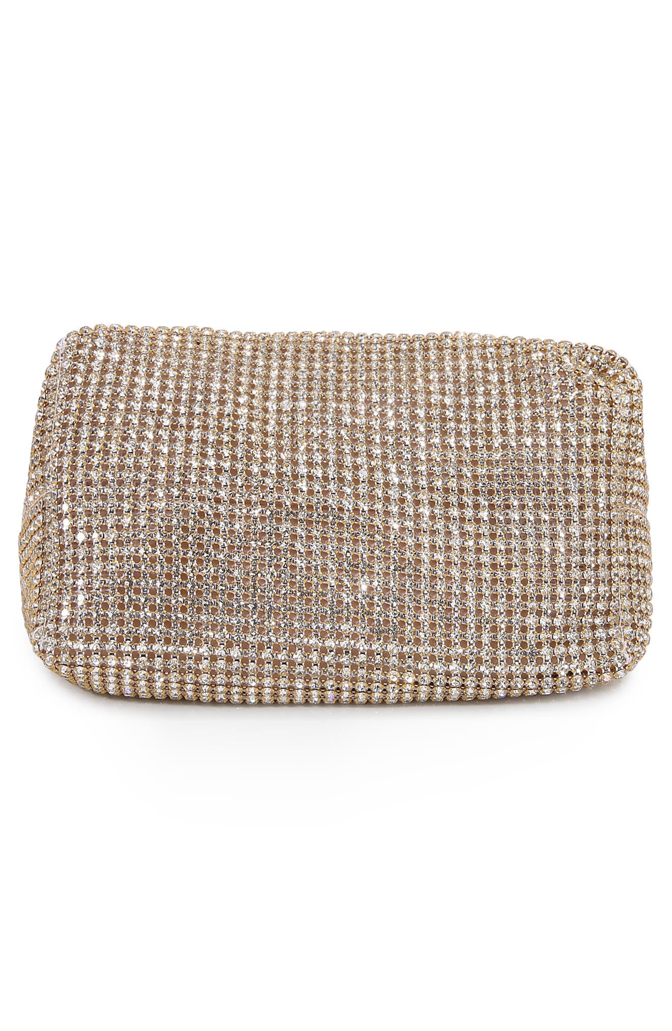Knotted Handle Rhinestone Bag