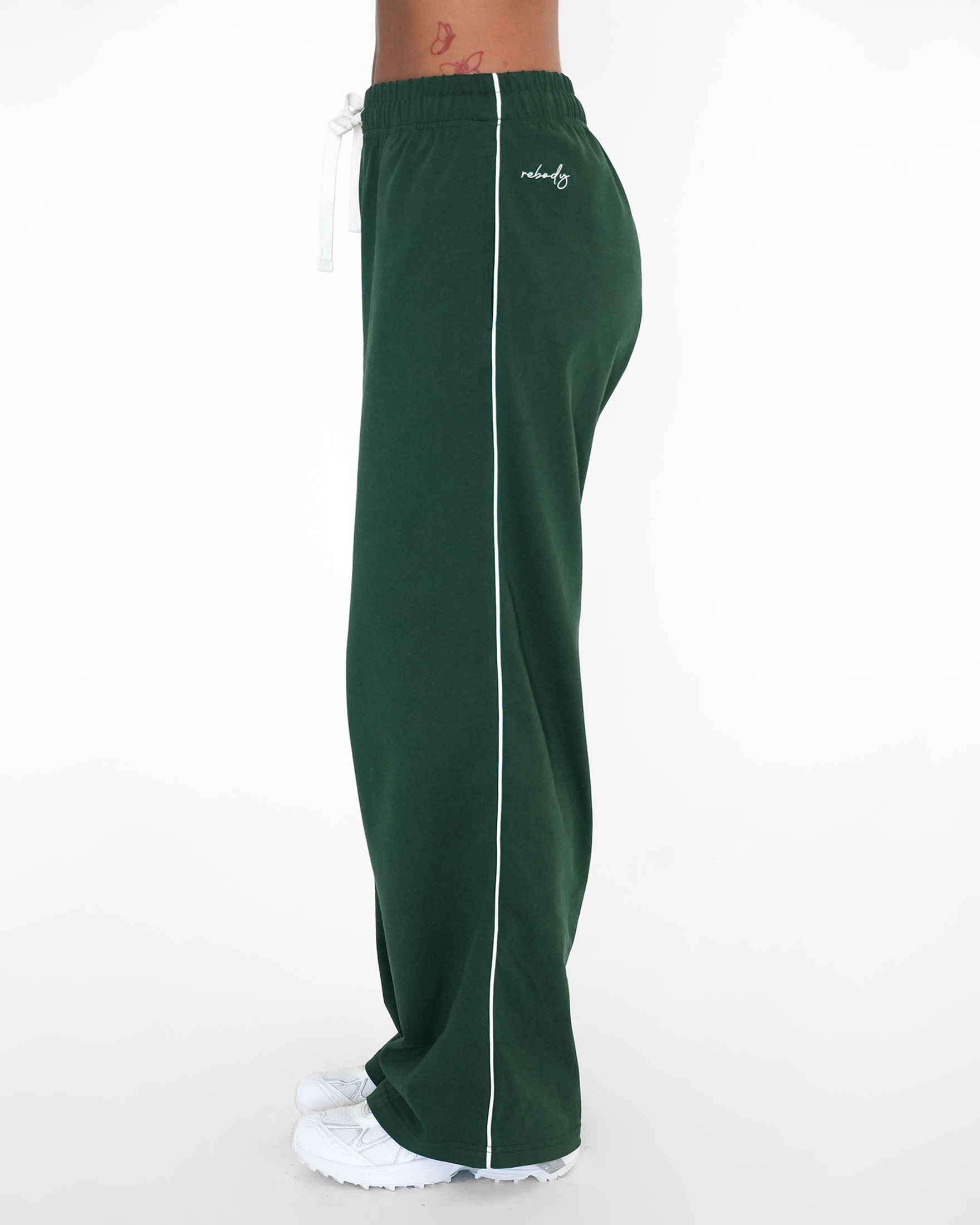 Rugby Piping Relaxed Wide Leg Pant - image 4