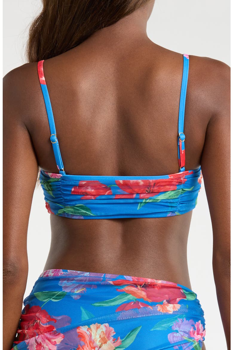 Mazina Bikini Top, Alternate, color, BLUE/ RED