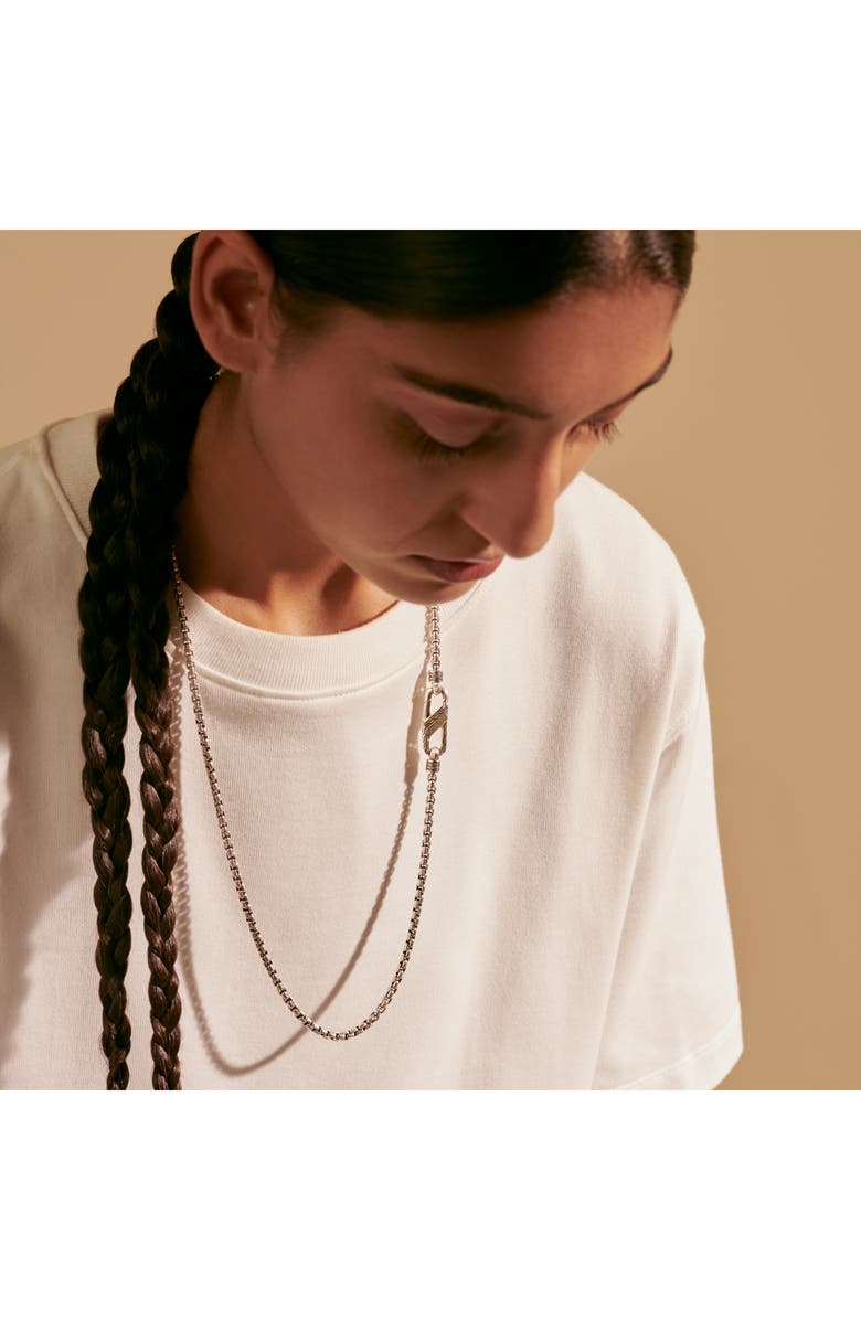 John Hardy Men's Classic Box Chain 4mm Necklace, Alternate, color,