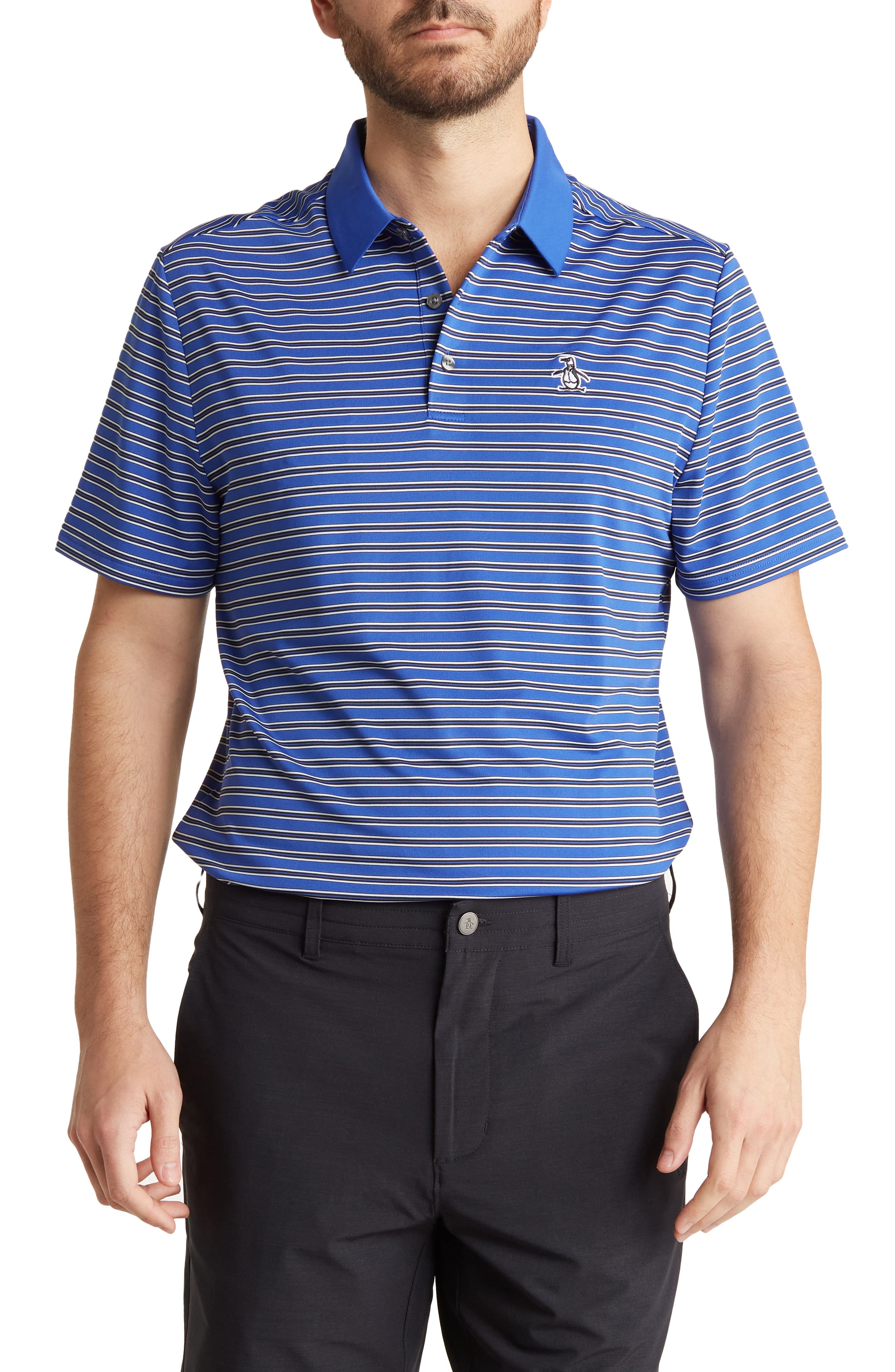 Yarn Dye Stripe Heritage Polo - image 5