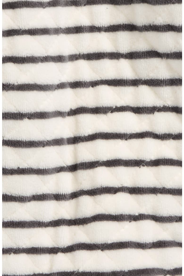 Hooded Bunting, Alternate, color, IVORY EGRET- GREY STRIPE
