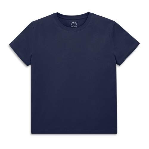 Primary Adult Easy Crewneck Tee In Navy