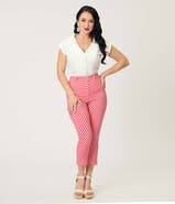 Unique Vintage Rachelle Capri Pants