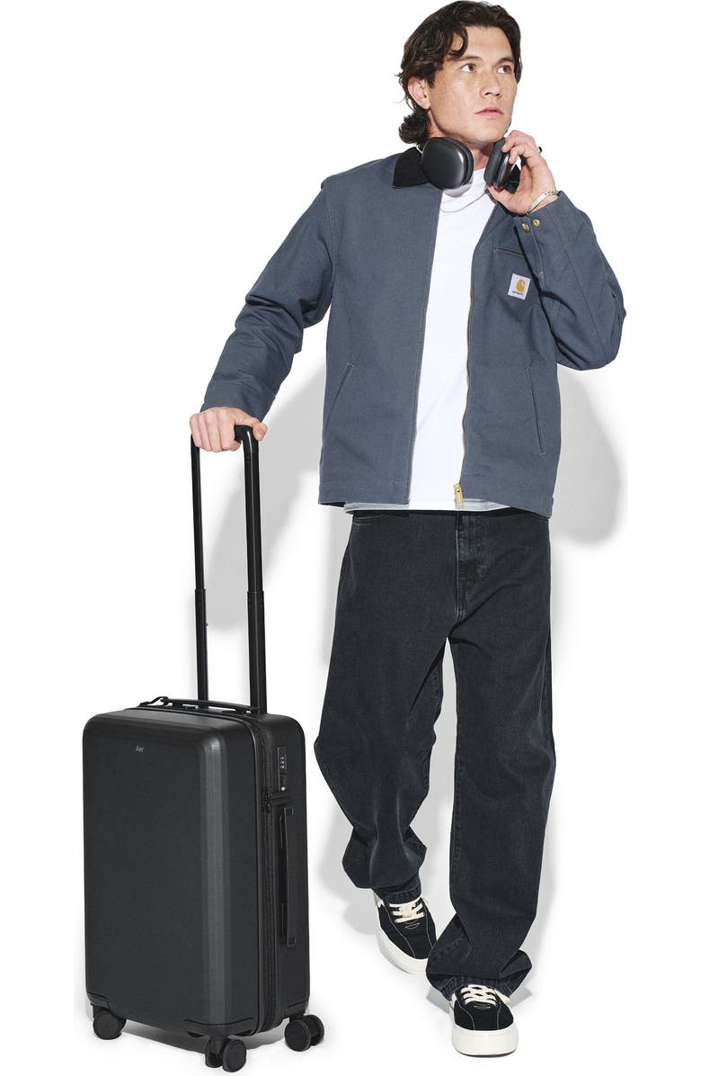 Aer Max 23-Inch Spinner Carry-On, Alternate, color, Black