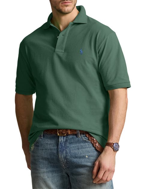 Big & Tall Mesh Polo Shirt