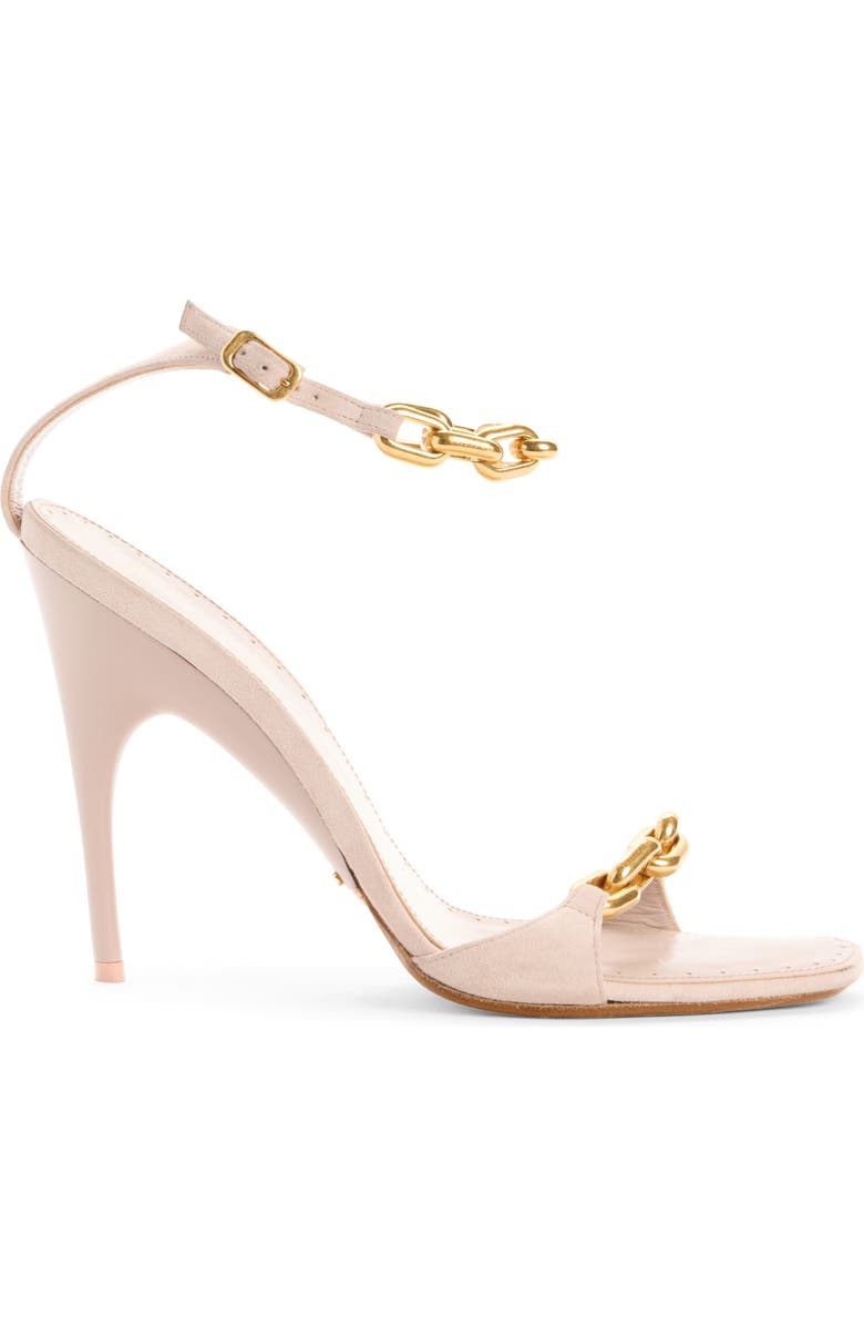 Balenciaga Duchesse Sandal, Alternate, color, Beige/ Gold