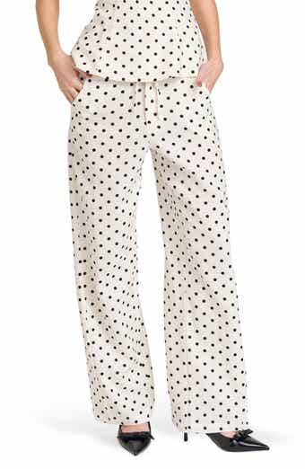 Lilah Polka Dot Wide Leg Pants