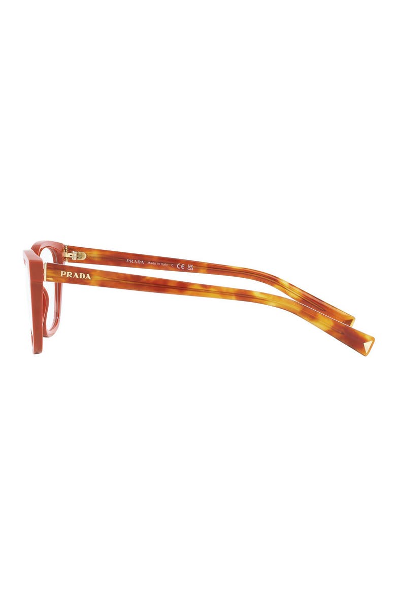 53mm Rectangular Optical Glasses, Alternate, color, RED