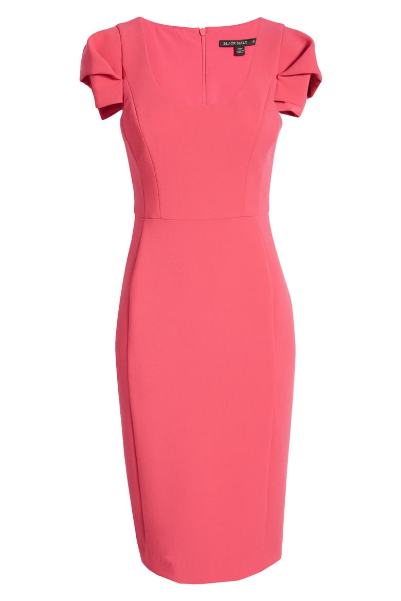 Amelie Sheath Dress, Alternate, color, MERMAIDS KISS
