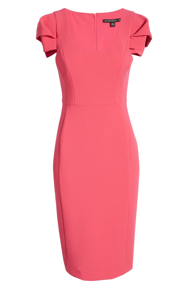 Black Halo Amelie Sheath Dress, Alternate, color,