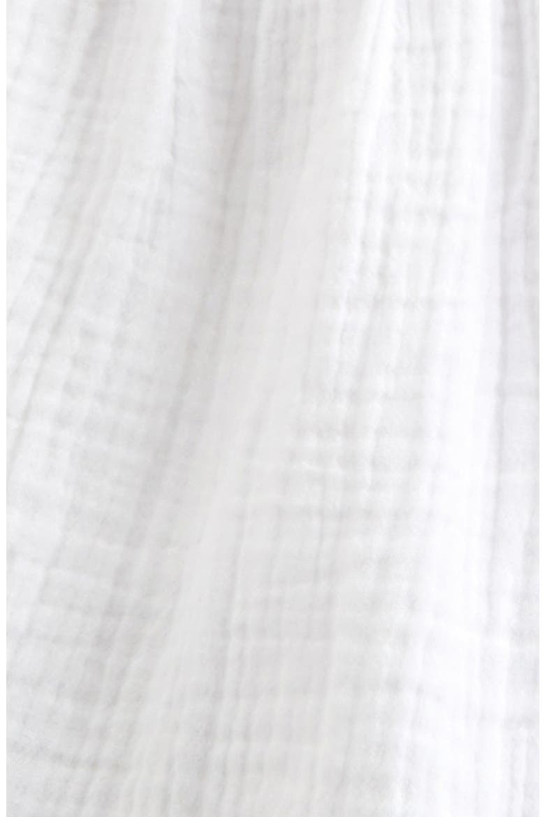 Kids' Smocked Waist Shorts, Alternate, color, WHITE