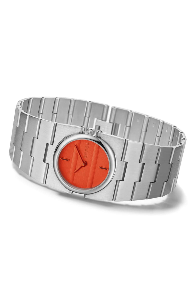 BREDA Sync Bracelet Watch, 25mm, Alternate, color, Stainless Steel