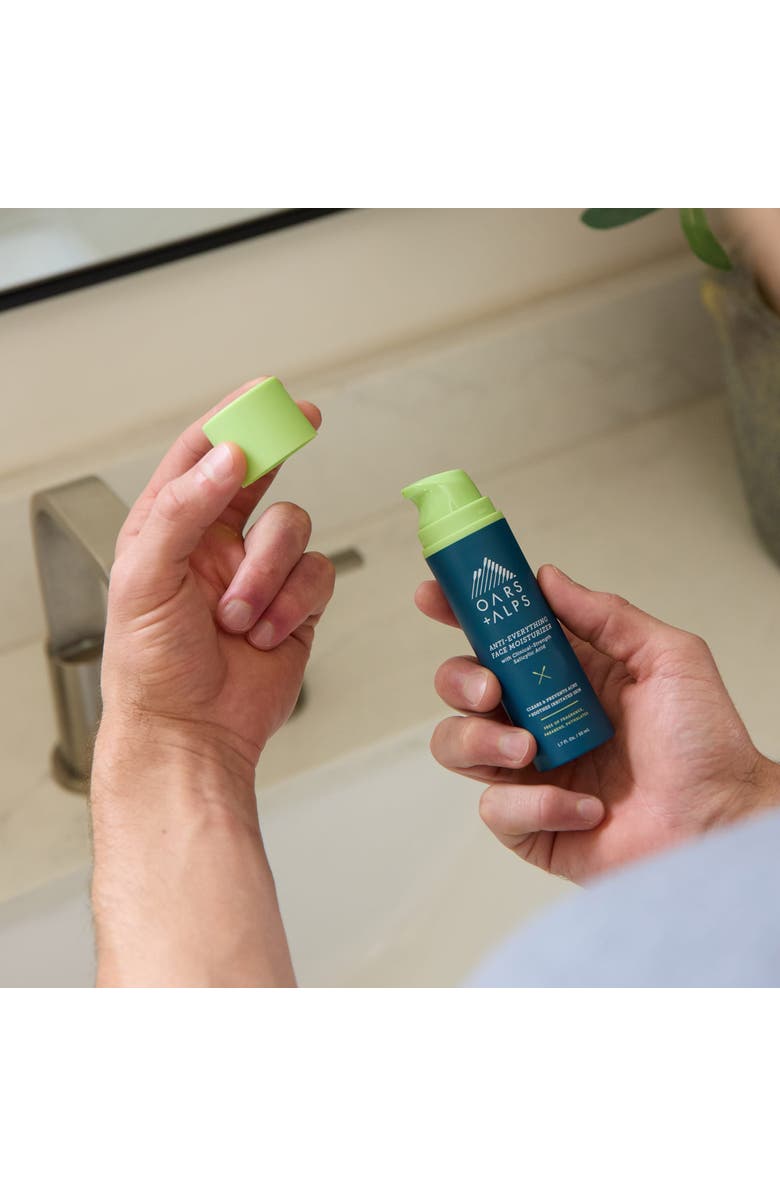 OARS + ALPS Anti-Everything Face Moisturizer, Alternate, color, Blue