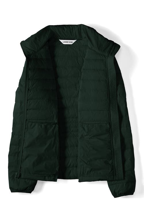 Lands' End Wanderweight Ultralight Packable Down Jacket In Green