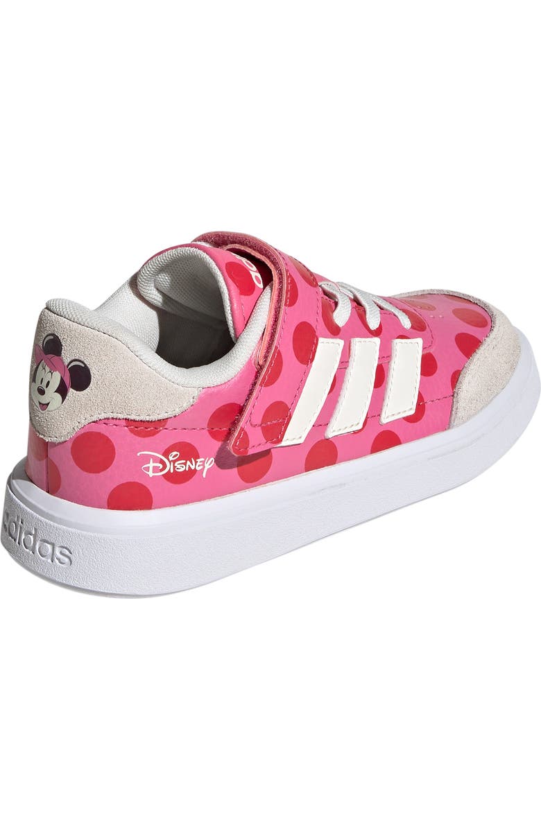 adidas x Disney<sup>®</sup> Kids' Minnie Mouse Courtblock Sneaker, Alternate, color,