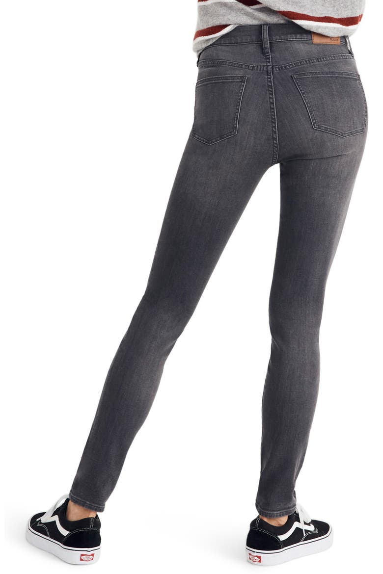 9-Inch High Waist Skinny Jeans, Alternate, color, COLTRANE