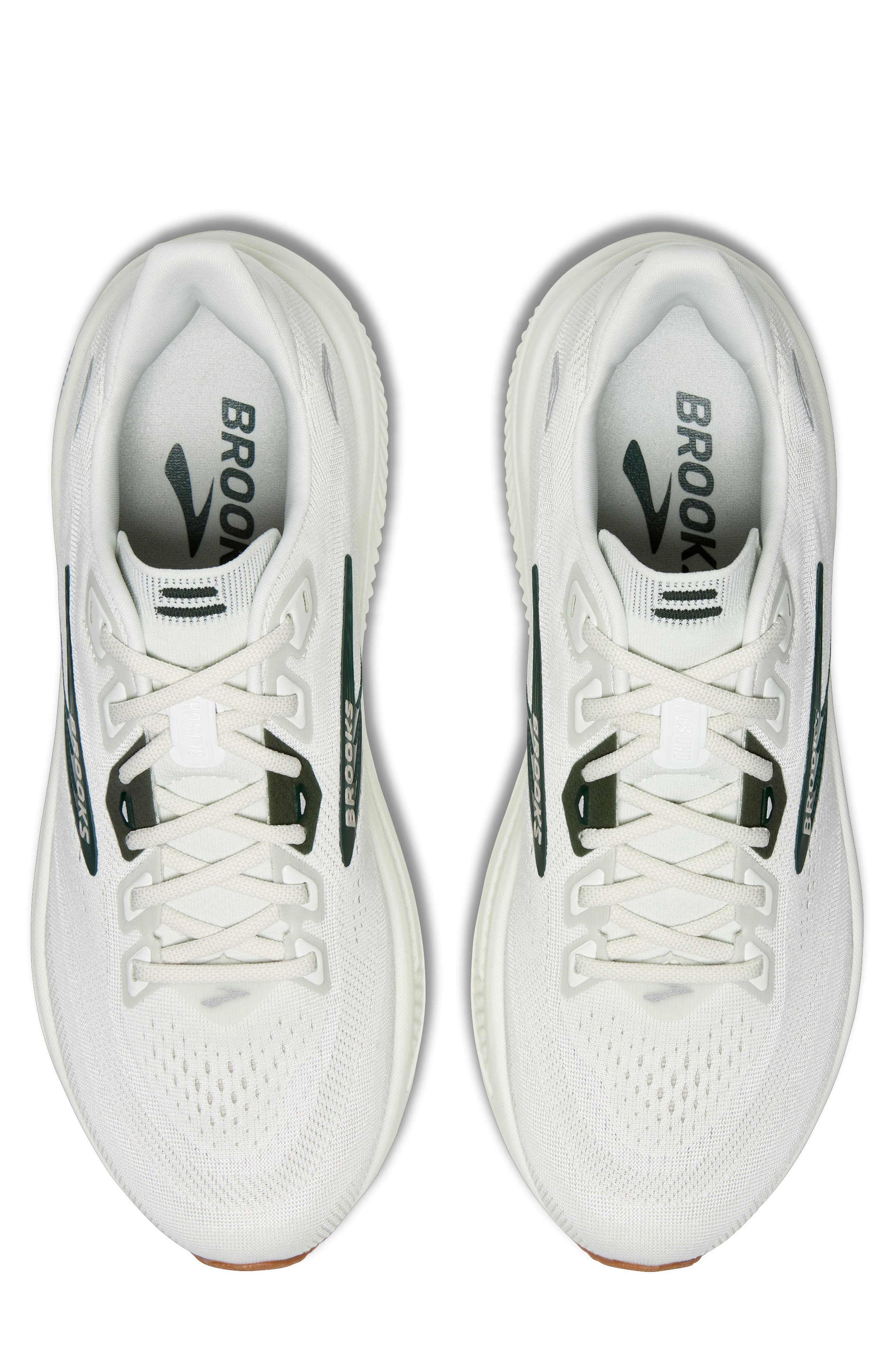 Ghost 18 Running Shoe, Alternate, color, GREY/ SPRUCE/ TAN