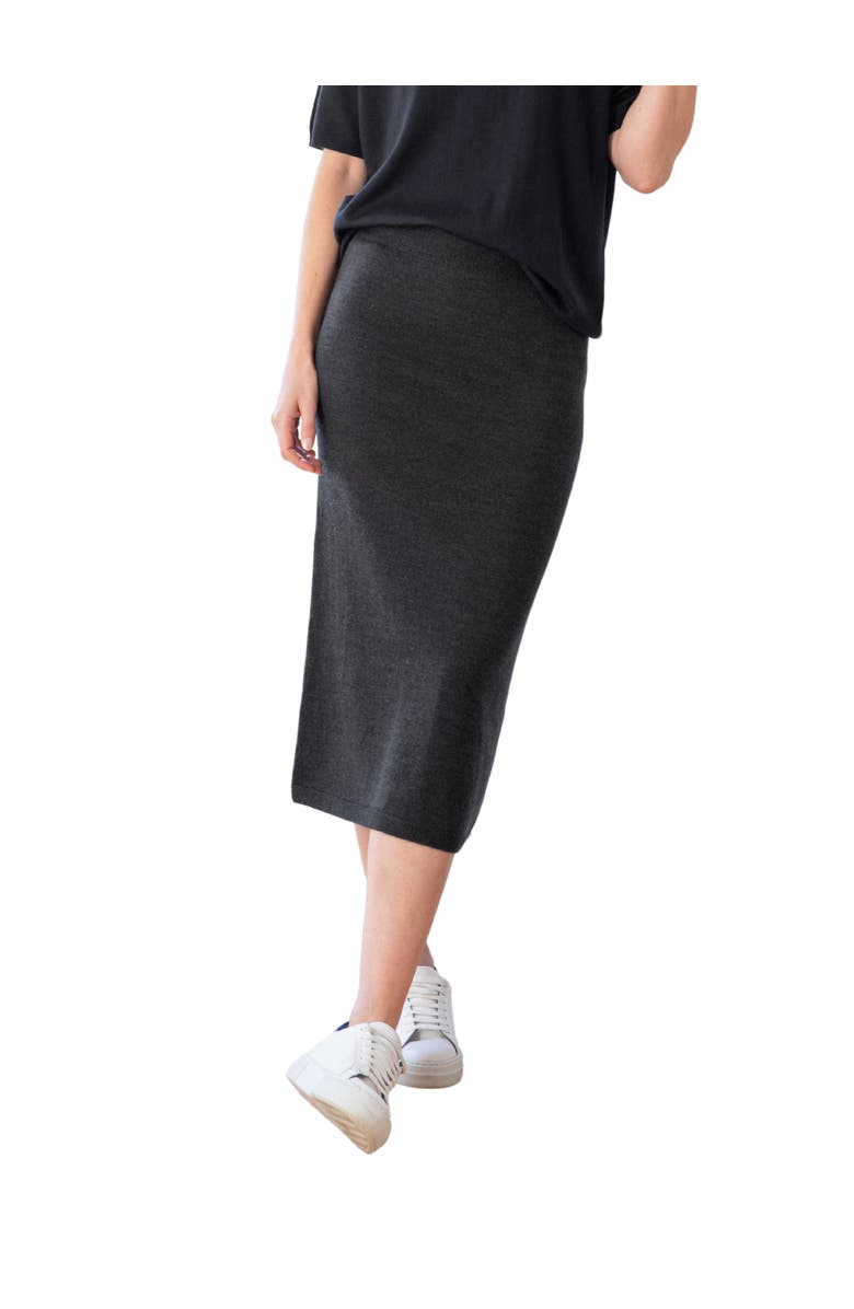 Celtic & Co. Merino Midi Skirt, Main, color,