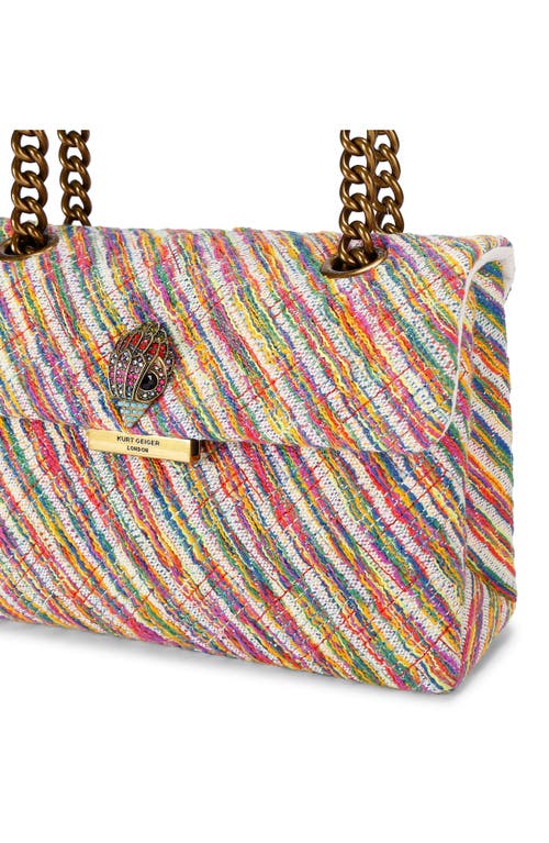 Kurt Geiger London Kensington Convertible Shoulder Bag In Pink Multi