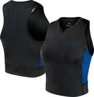 Fanatics Signature Women's Fanatics Signature Black Buffalo Bills Studio Fitted Gym Tank Top