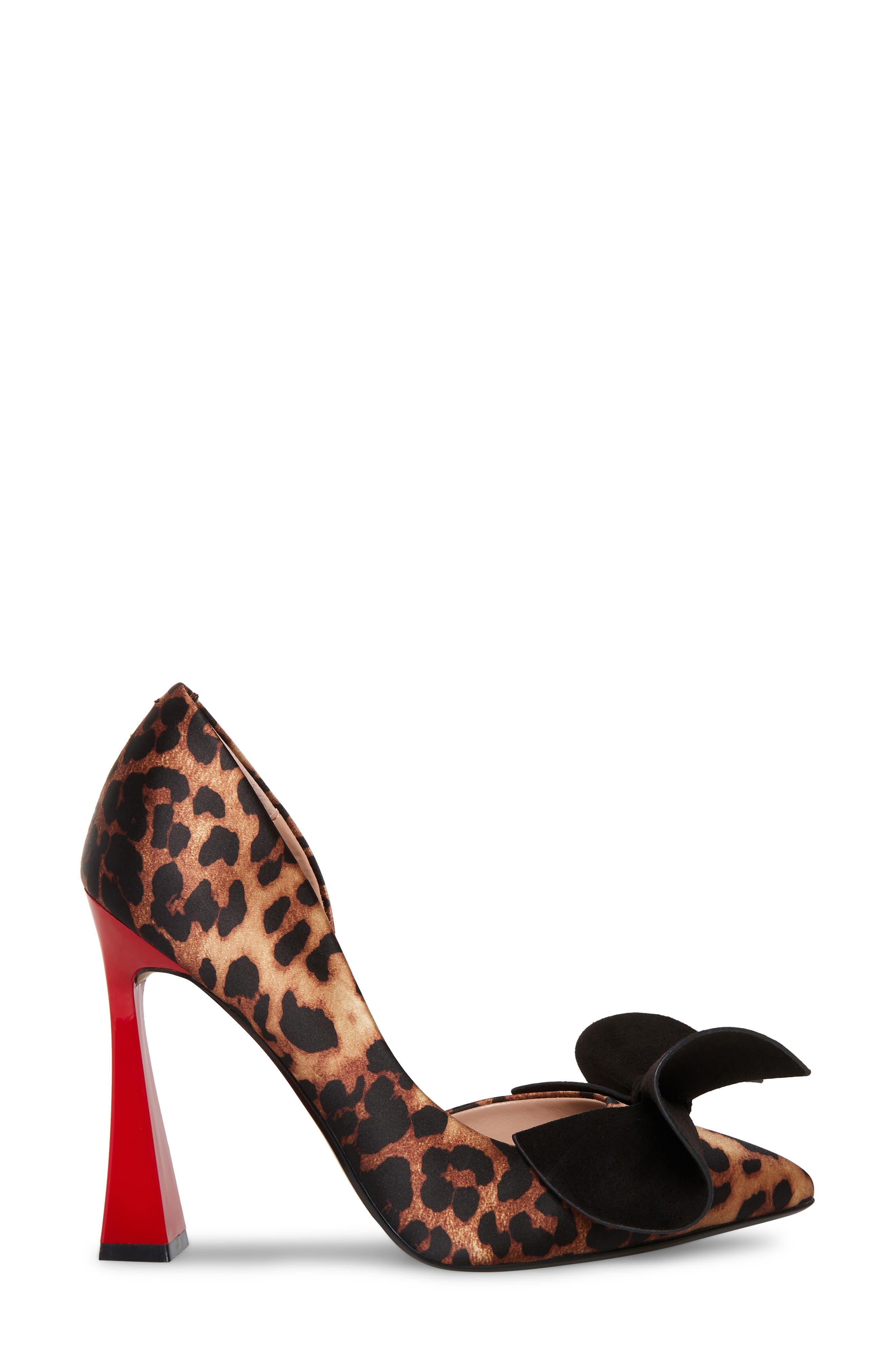 Noble Bow Pump, Alternate, color, LEOPARD