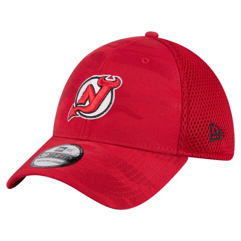 Men's New Era  Red New Jersey Devils Active Subtle Camo 39THIRTY Flex Hat