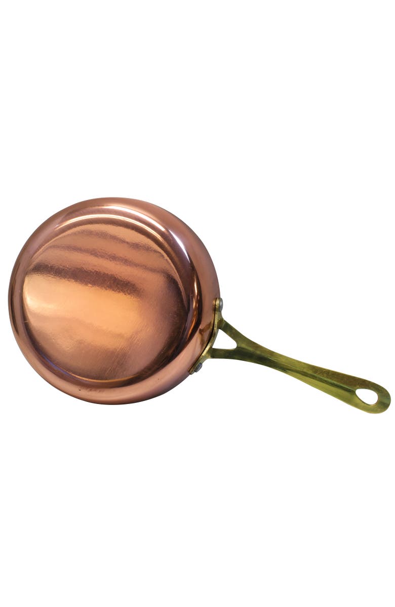 Gibson Home Rembrandt 4.7 Inch Stainless Steel Mini Frying Pan, Copper Plated, Alternate, color, Metallic Silver